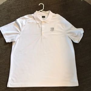 White Golf Polo